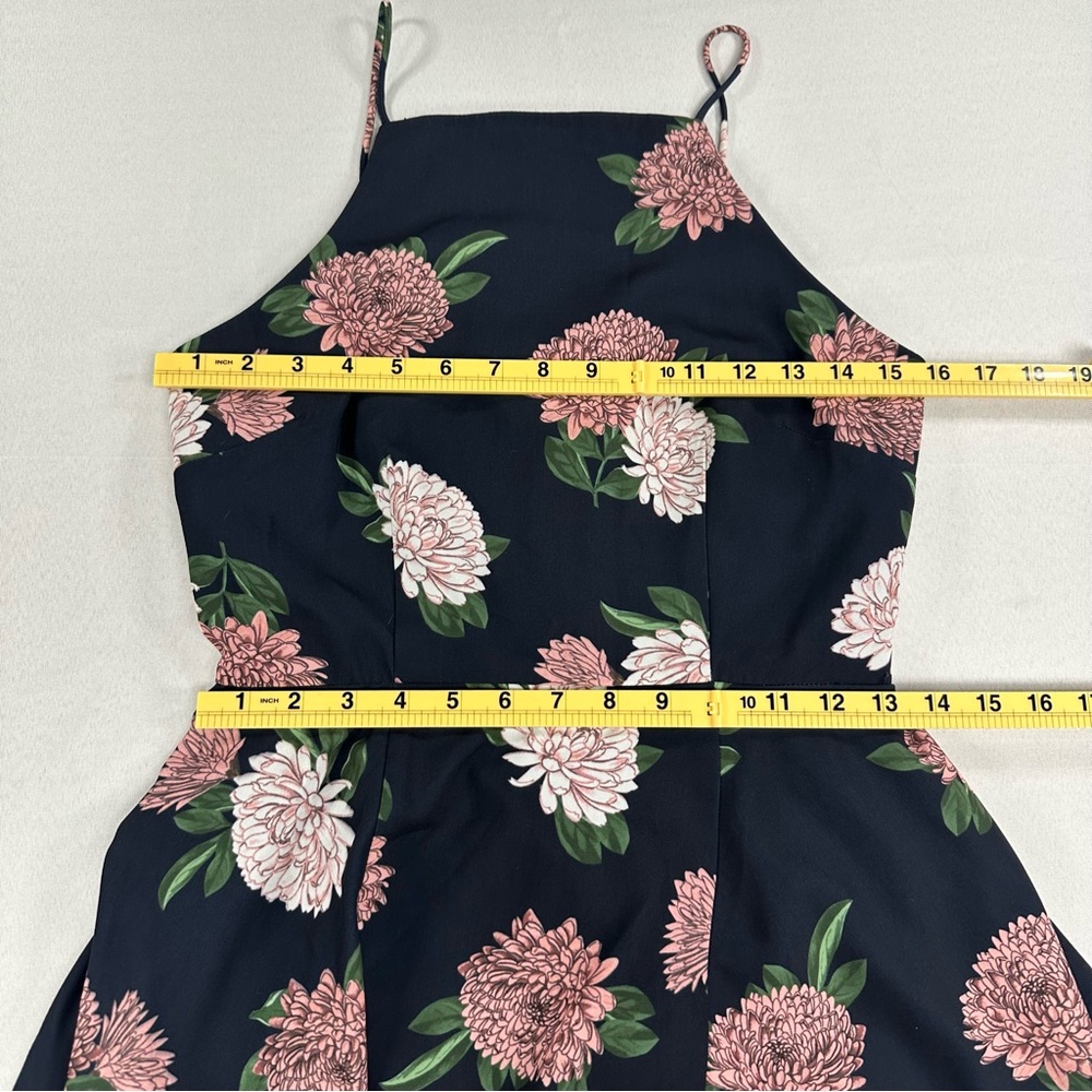 Keepsake The Label Floral Dress Fit And Flare Skater Mini Size Medium - Picture 12 of 13